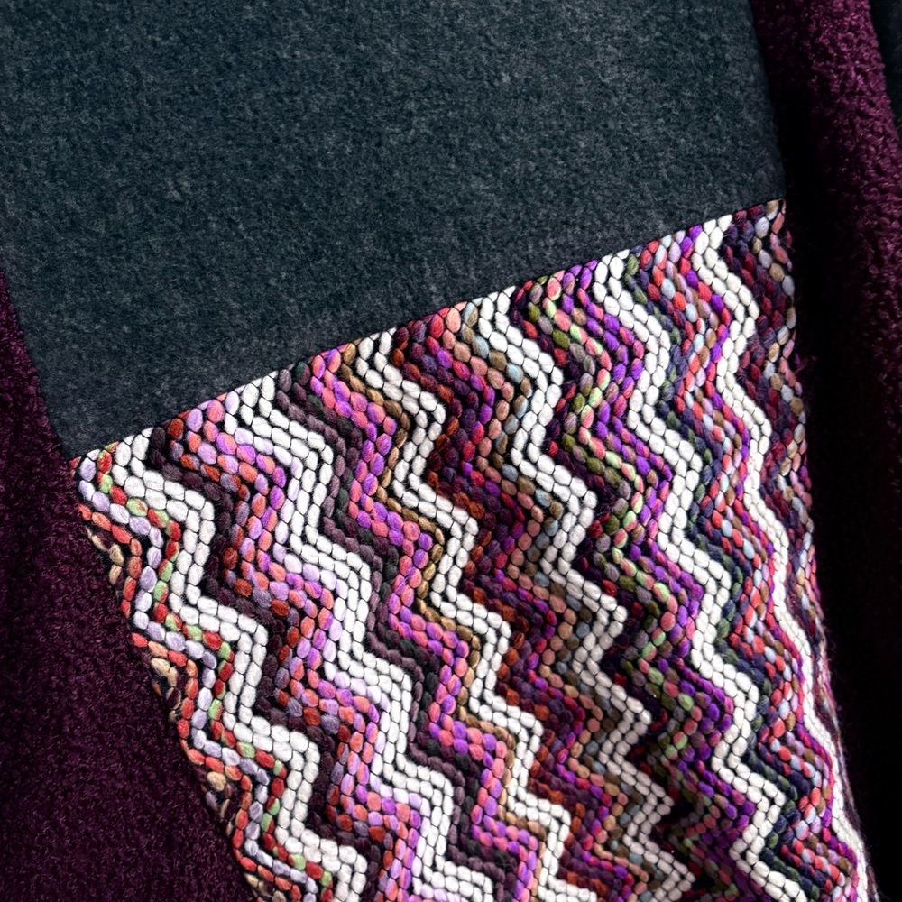 Zoe Multicolor Patchwork Women's Coat - image 3